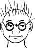 Legrační obličej kluka